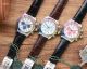 Rolex Daytona Rainbow Rubber Leather Band Ladies Watch Asian-quartz （9）_th.JPG